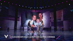 Clizia Incorvaia e l'affetto di mamma Corinna