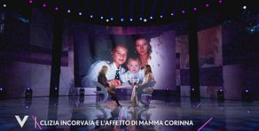 Clizia Incorvaia e l'affetto di mamma Corinna