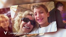 Enrica Bonaccorti e il saluto del nipote Teo