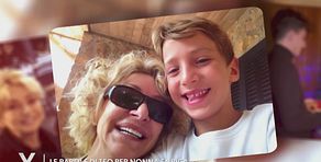 Enrica Bonaccorti e il saluto del nipote Teo