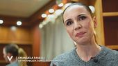 Il saluto di Emanuela Fanelli per Claudia Pandolfi