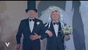 Ezio Greggio ed Enzo Iacchetti: un ingresso tutto da ridere!