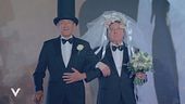 Ezio Greggio ed Enzo Iacchetti: un ingresso tutto da ridere!