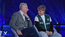 Paolo Bonolis e il figlio Davide