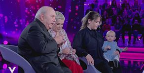 Lino Banfi: "Vi presento Matilde, la mia pronipote"