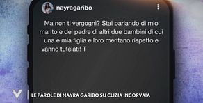 Le parole di Nayra Garibo su Clizia Incorvaia