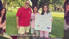 Dal Texas, la famiglia americana di Carmelina