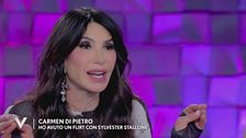 Carmen Di Pietro e il flirt con Sylvester Stallone