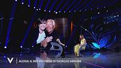 Alexia ricorda Giorgio Armani