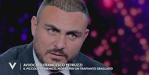 L'avvocato Francesco Petruzzi: "Domenico è morto per un trapianto sbagliato"