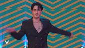 Antonio Stillante di "Amici" in "Guantanamera"