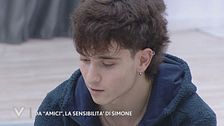 La sensibilità di Simone Galante ad "Amici"