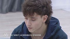 La sensibilità di Simone Galante ad "Amici"