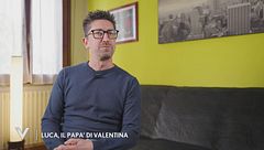 Luca, il papà di Valentina