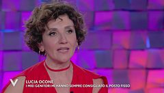 Lucia Ocone: "I miei genitori mi hanno sempre consigliato il posto fisso"