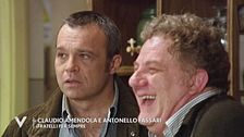 Claudio Amendola e Antonello Fassari, fratelli per sempre