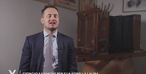 Giorgio e l'amore per sua sorella Laura Pirovano