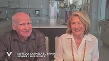 Alfredo, Carmela ed Erminio: i nonni e il papà di Kiara Fina