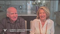 Alfredo, Carmela ed Erminio: i nonni e il papà di Kiara Fina