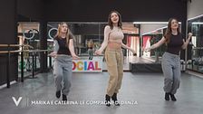 Marika e Caterina: le compagne di danza di Martina Nasoni