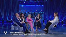 Massimo Boldi: "Vi presento le mie figlie Micaela, Manuela e Marta"