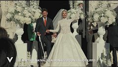 Le nozze di Nathalie Caldonazzo con il suo Filippo