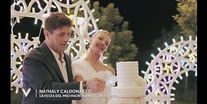 Nathalie Caldonazzo e la festa del matrimonio con Filippo