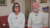 Federica e Pablo, i genitori di Gard
