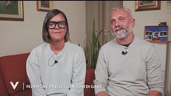 Federica e Pablo, i genitori di Gard
