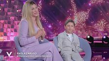 Paola Caruso e il figlio Michele