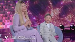 Paola Caruso e il figlio Michele