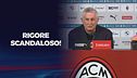 Pradè: "Rigore scandaloso"
