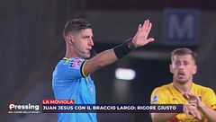 La moviola di Lecce-Napoli: il tocco di Juan Jesus da rigore?