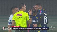 La moviola di Verona-Inter: Bisseck andava espulso?