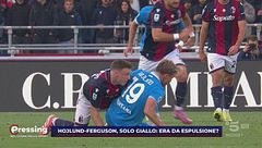 La moviola di Bologna-Napoli: Hojlund andava espulso?