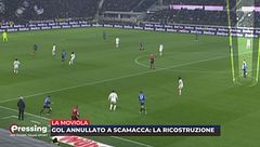 Moviola, gol annullato a Scamacca: la ricostruzione