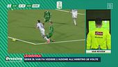 La follia di Avellino-Sampdoria: l'arbitro rivede l'episodio 28 volte