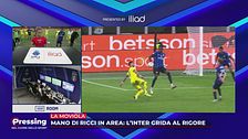 Il mani di Bisseck è rigore, quello di Ricci no: la disparità tra Inter-Lazio e il derby