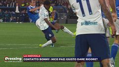 La moviola di Como-Inter: il rigore su Nico Paz era inesistente?