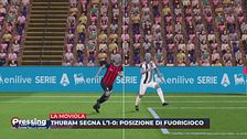 La moviola di Milan-Juve: il gol di Thuram era in fuorigioco?