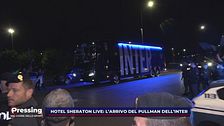 Inter, festa privata dei giocatori per lo scudetto: l'arrivo del pullman