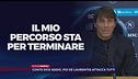Conte-De Laurentiis, abbracci e addio