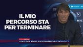 Conte-De Laurentiis, abbracci e addio