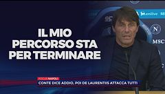 Conte-De Laurentiis, abbracci e addio