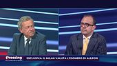 Flop Milan-Allegri, lite Trevisani-Sabatini a Pressing: "Espatria!", "Ti devi arrendere"
