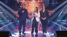 Flavia Renzi, mamma Barbara e Sal Da Vinci in "Io ce credo"