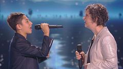 Samuele Denaro e mamma Maria in "Piccola stella"