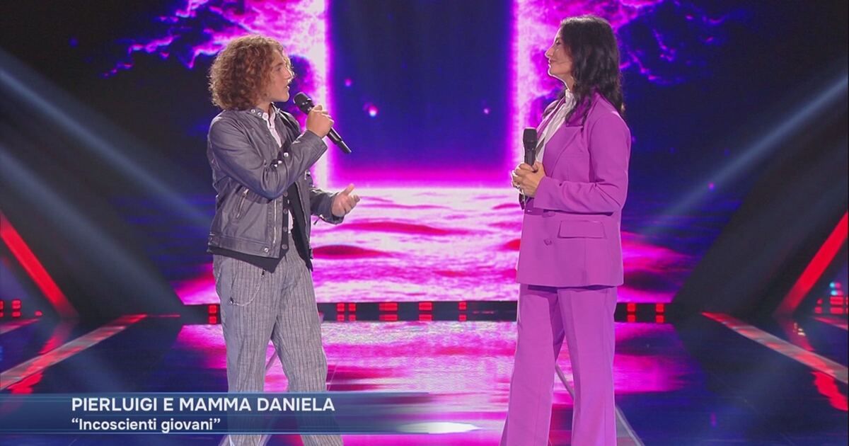 Io Canto: Pierluigi Salomi e mamma Daniela in 
