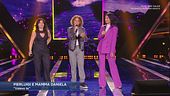 Pierluigi Salomi, mamma Daniela e Giusy Ferreri in "Volevo te"