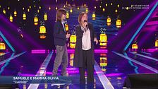 Samuele Baglivo e mamma Olivia in "Cuoricini"